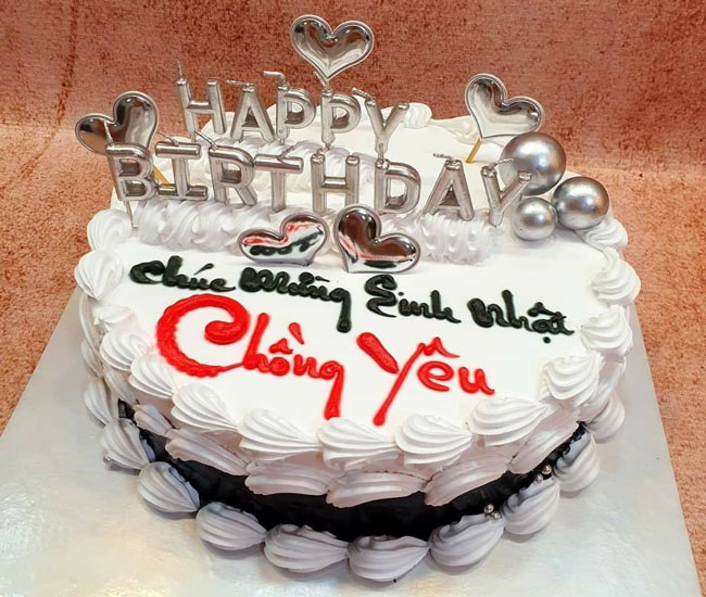 99+ Mẫu bánh sinh nhật tặng Chồng Yêu/Ông Xã Đẹp, Độc Lạ nhất | Bánh kem  hương vị Việt - Banhngot.vn